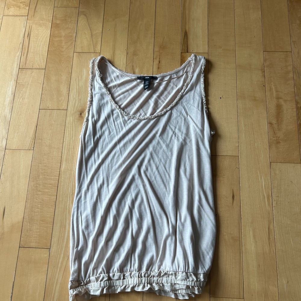 H&M Cream Camisole Top